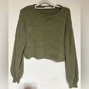 Keen the Label sweater super soft green sz small
